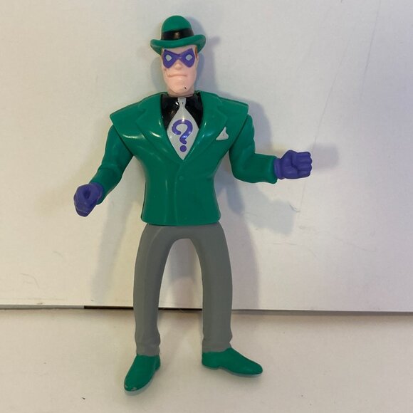 The Riddler 1993 DC Batman Animated Series McDonald's Happy Meal Action Figure - Picture 1 of 8